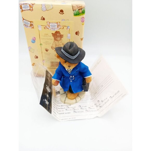 Cherished Teddies Club T James Bear Charter Membear 2001 CT107 Membership Figure - Picture 4 of 16